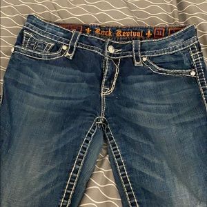 Rock Revival “Eva” relaxed bootcut jeans